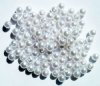 100 8mm Round White Pearl Acrylic Beads
